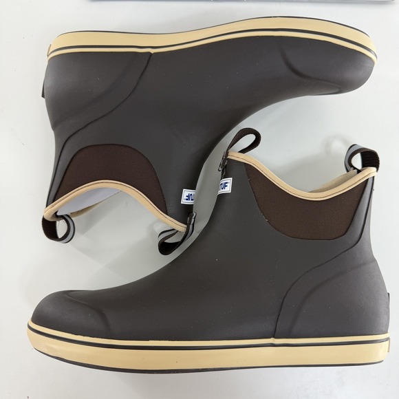 Xtratuf 6" Ankle Deck Boots Mens Size 13 Brown Waterproof Slip Resistant 22734 - Picture 4 of 9